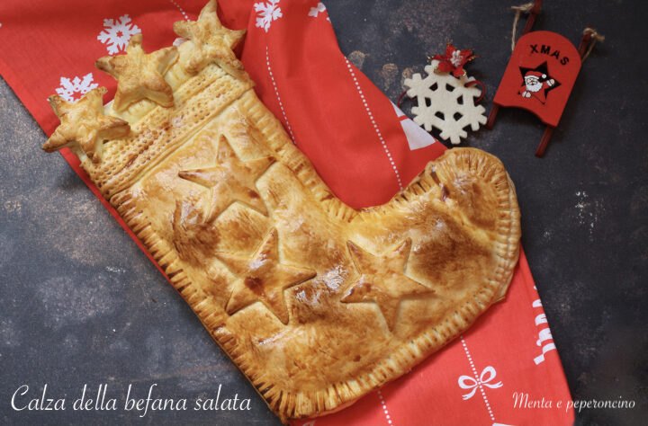 Calza della befana salata