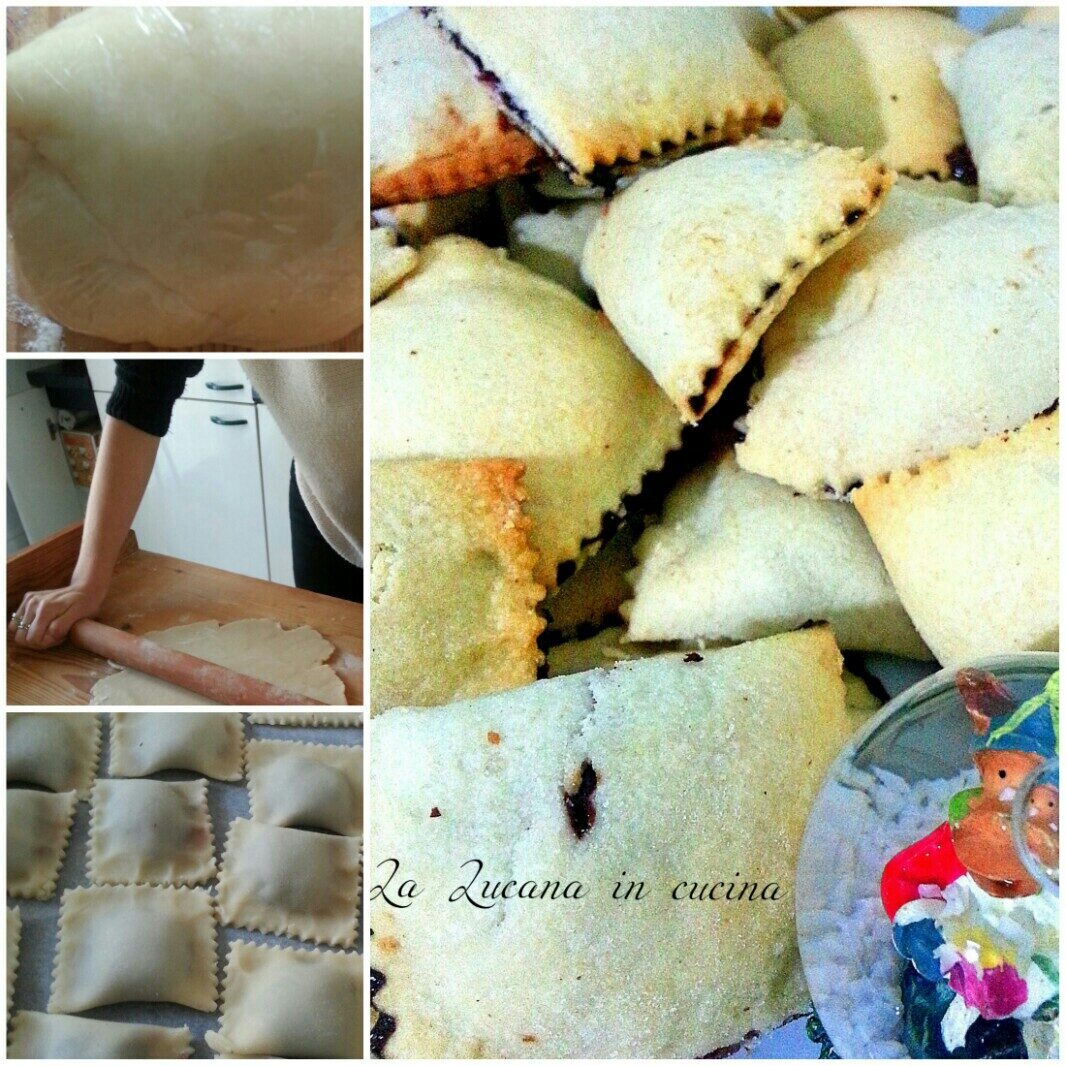 Calzoncelli lucani con marmellata,
