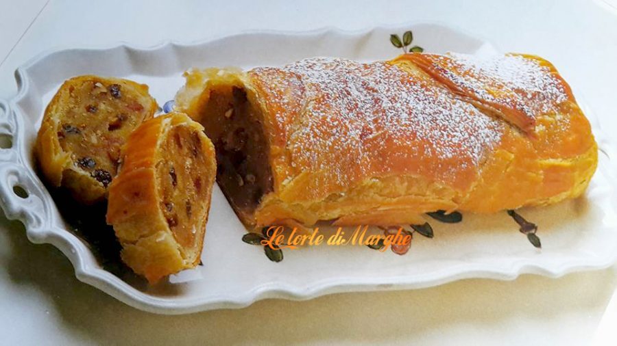 Calzone dolce di mele o strudel