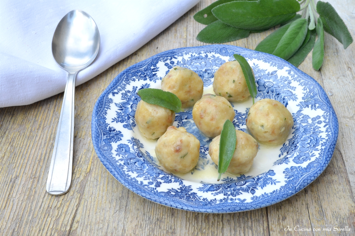 Canederli al formaggio – ricetta originale tirolese
