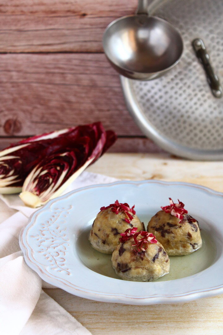 Canederli al radicchio
