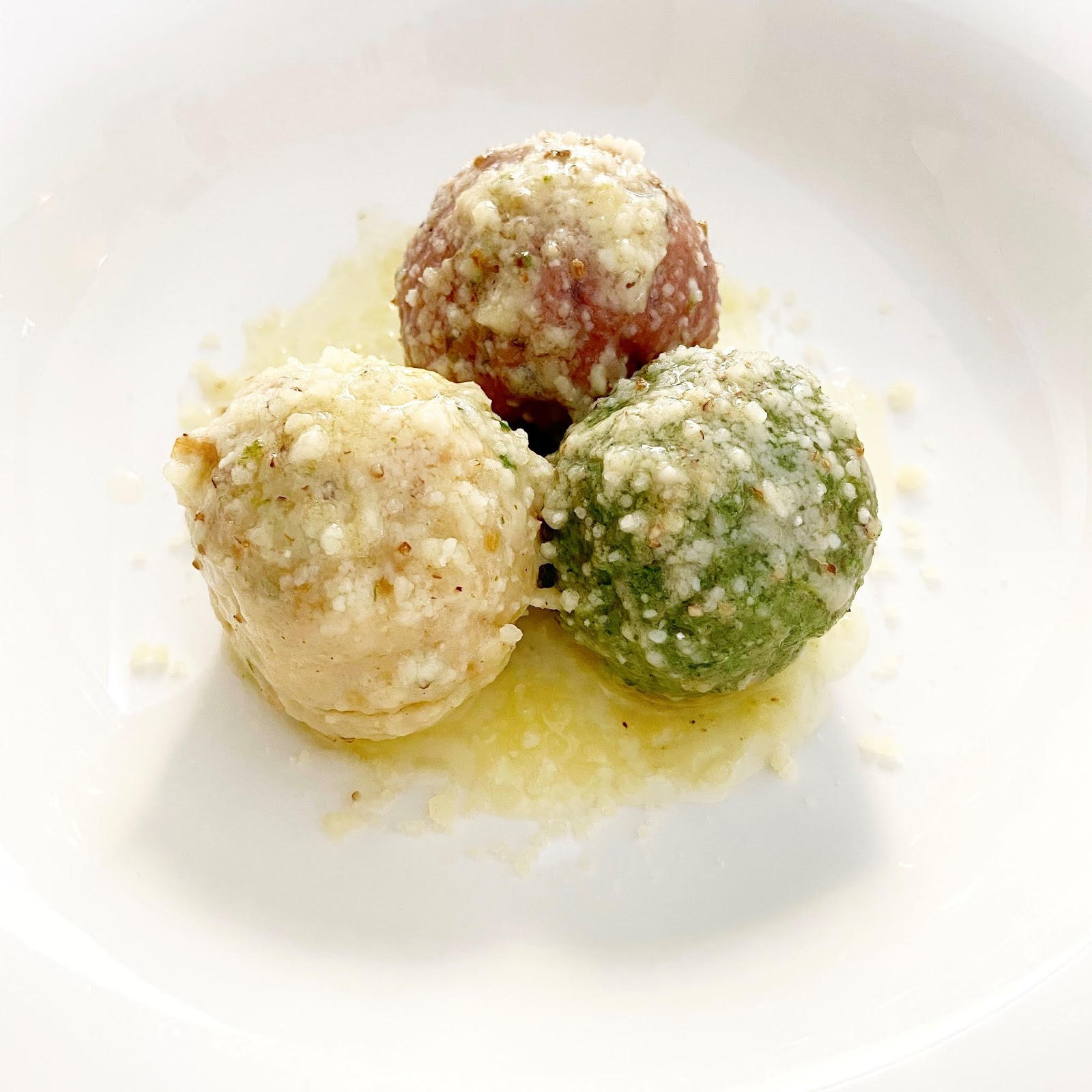 Canederli tricolore