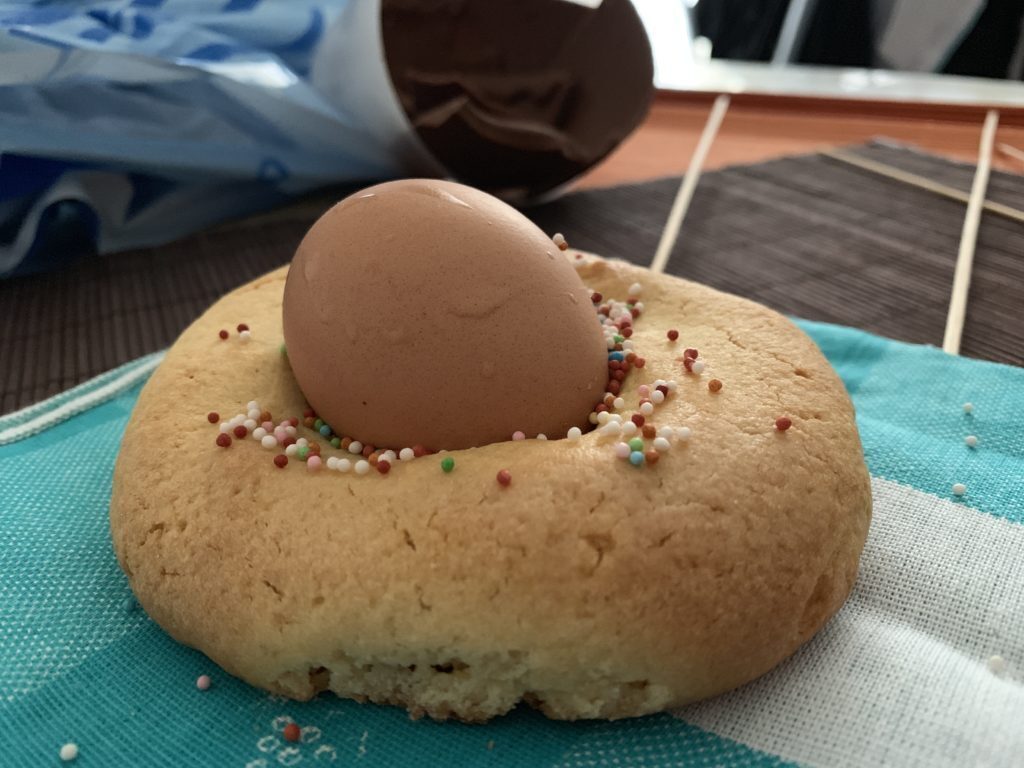 Canestrelli di pasqua farciti