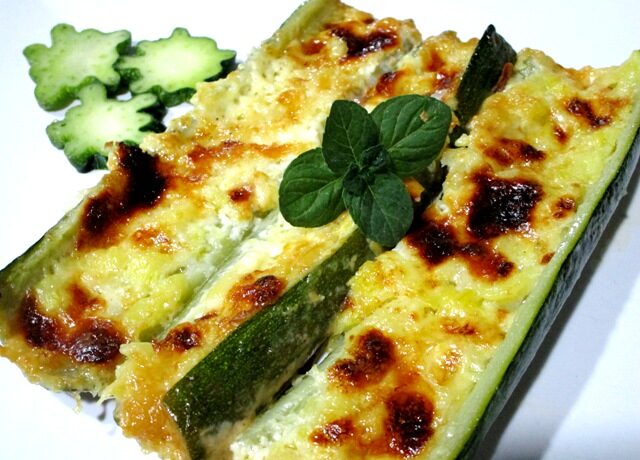 Canestrini di zucchine