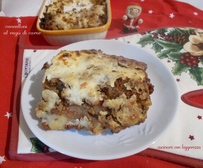 Cannelloni al ragù di carne