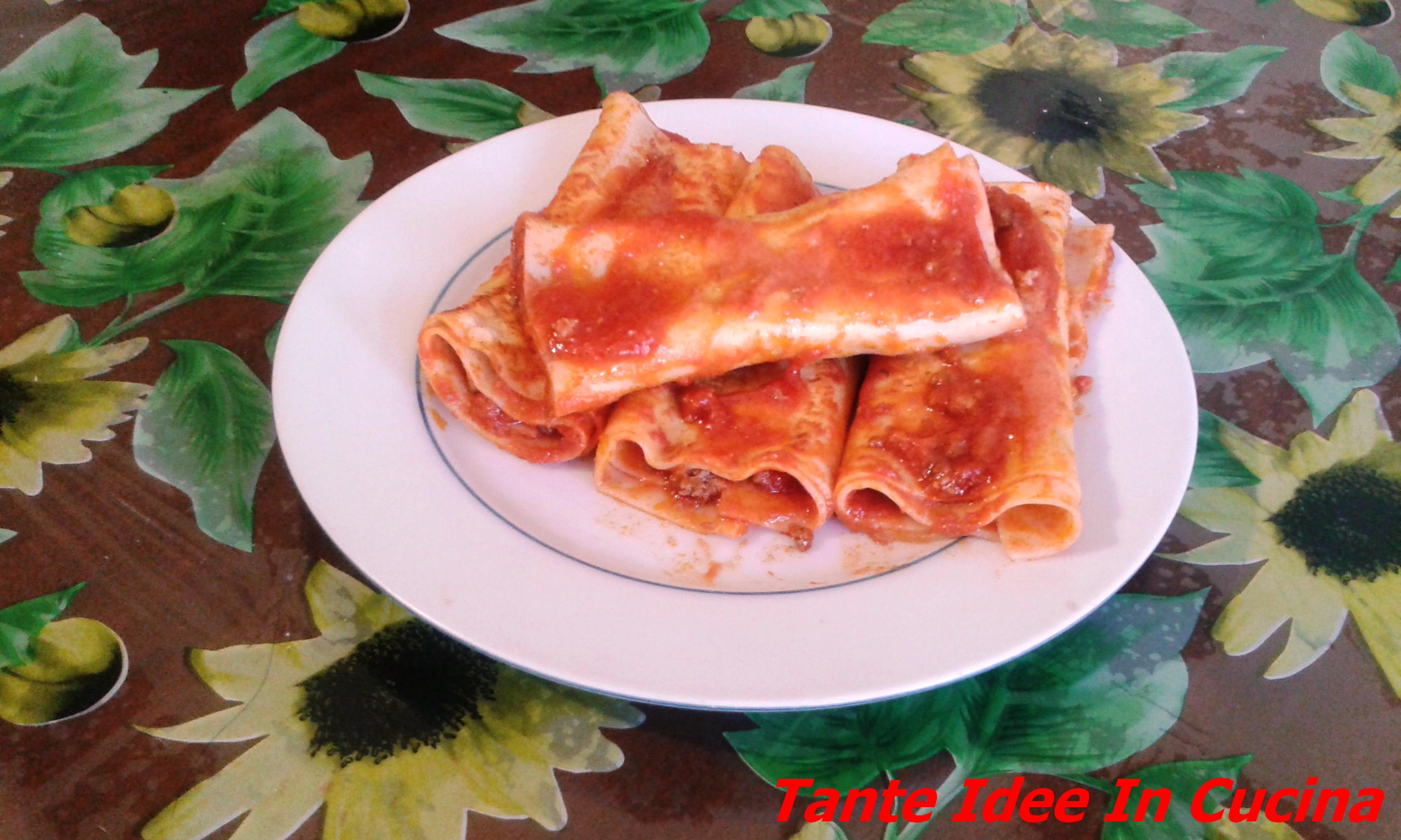 Cannelloni al ragù