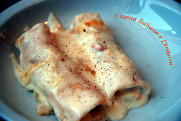 Cannelloni al salmone