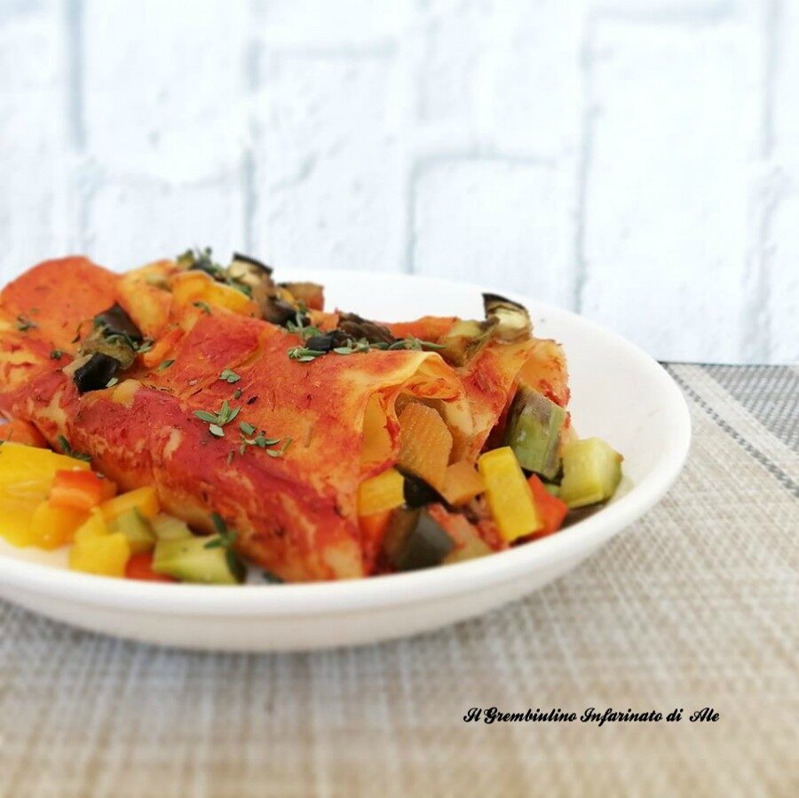 Cannelloni con caponatina