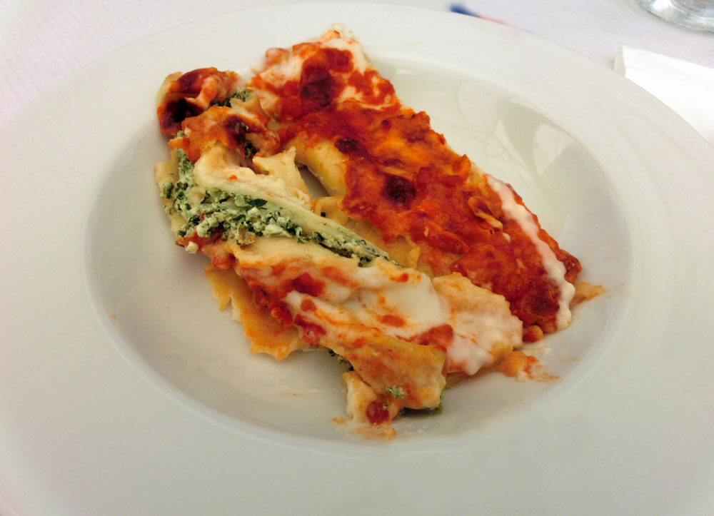 Cannelloni con ricotta