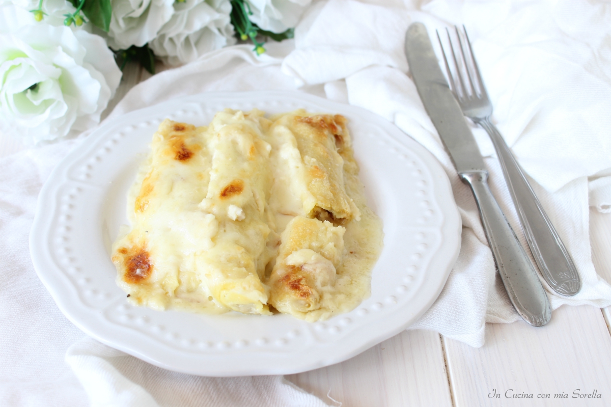Cannelloni di carne ai formaggi