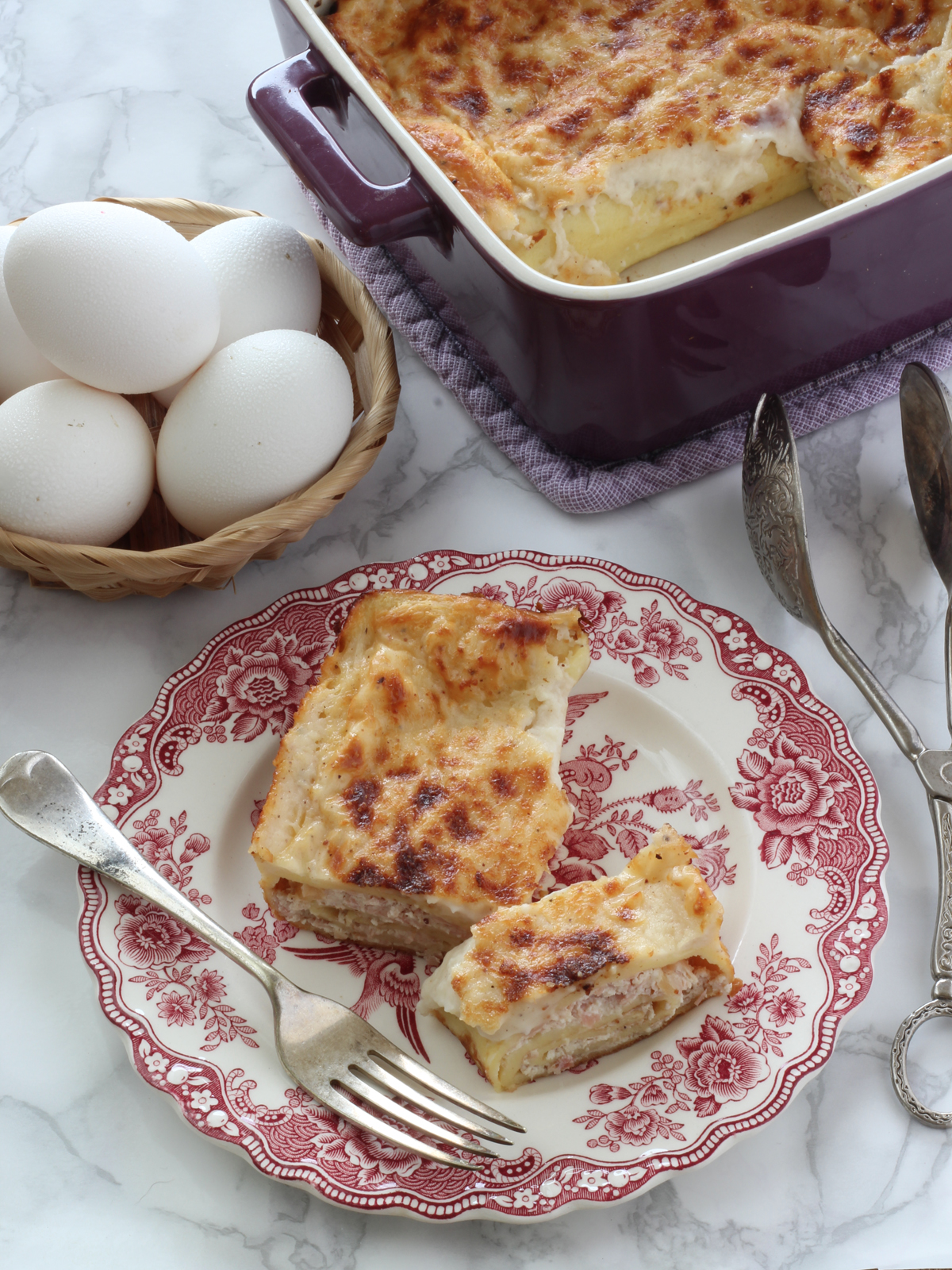 Cannelloni di crepes al forno