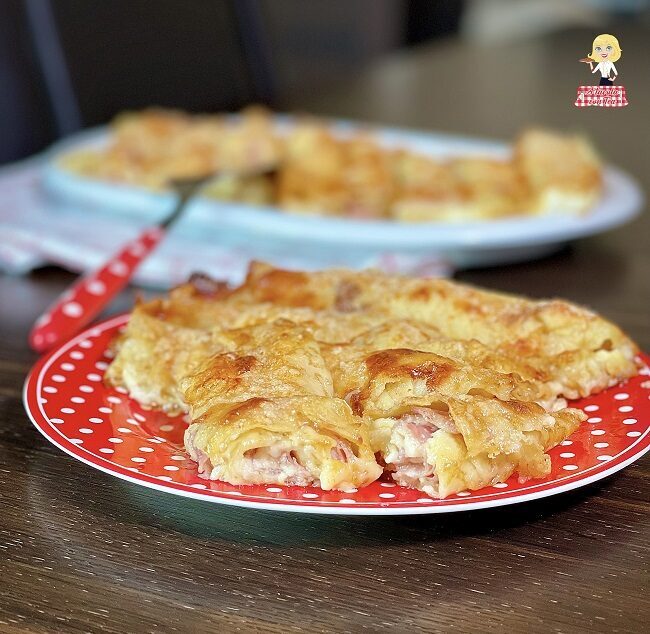 Cannelloni di crespelle prosciutto e formaggio