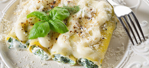 Cannelloni ricotta e spinaci