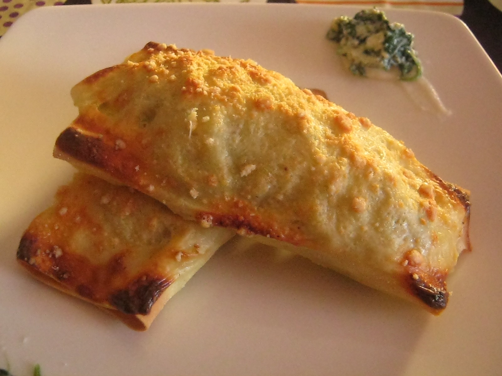 Cannelloni ricotta e spinaci