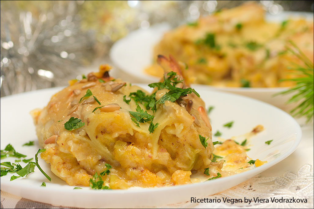 Cannelloni ripieni con zucca e non solo