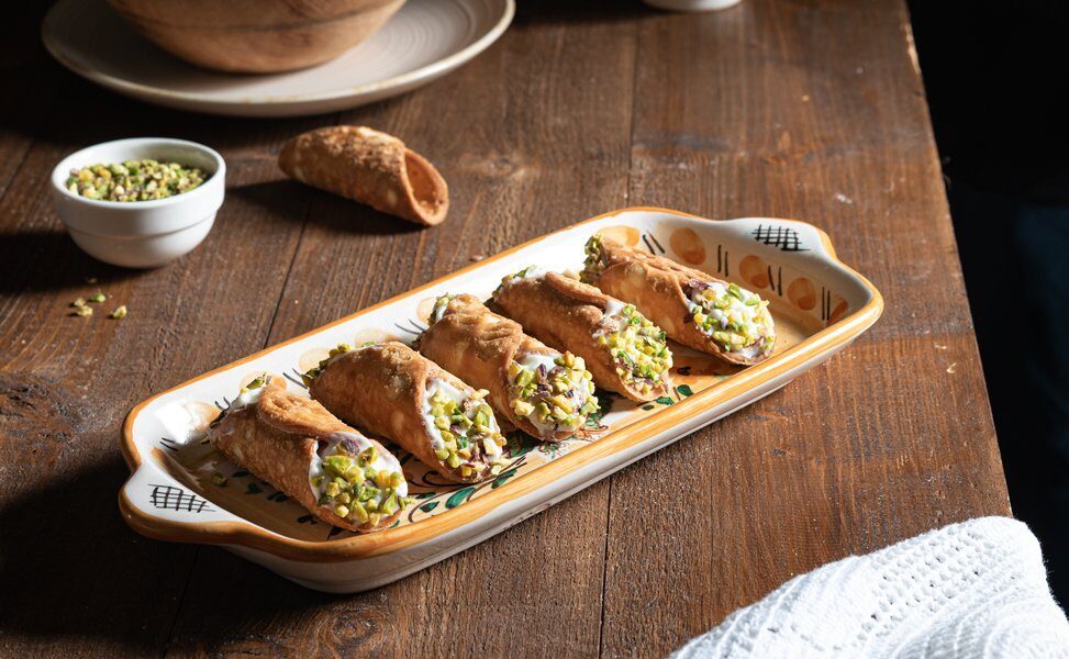 Cannoli mignon o cannolicchi con la ricotta