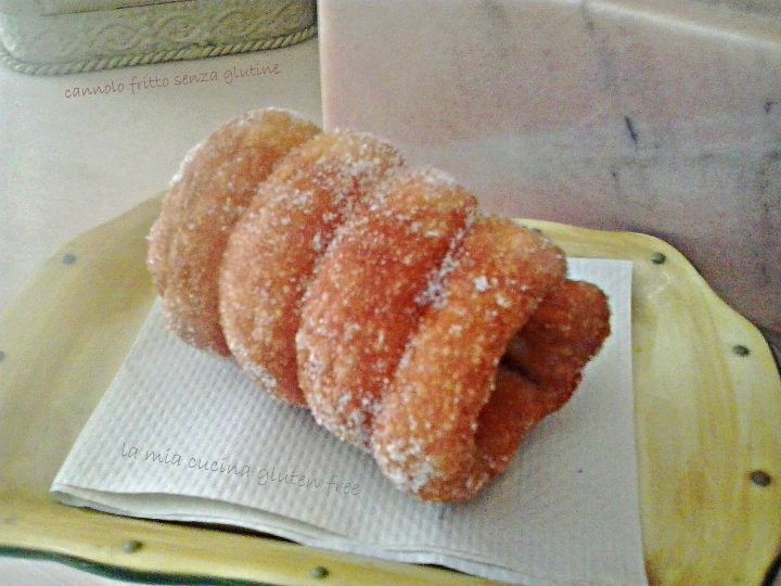 Cannolo fritto senza glutine