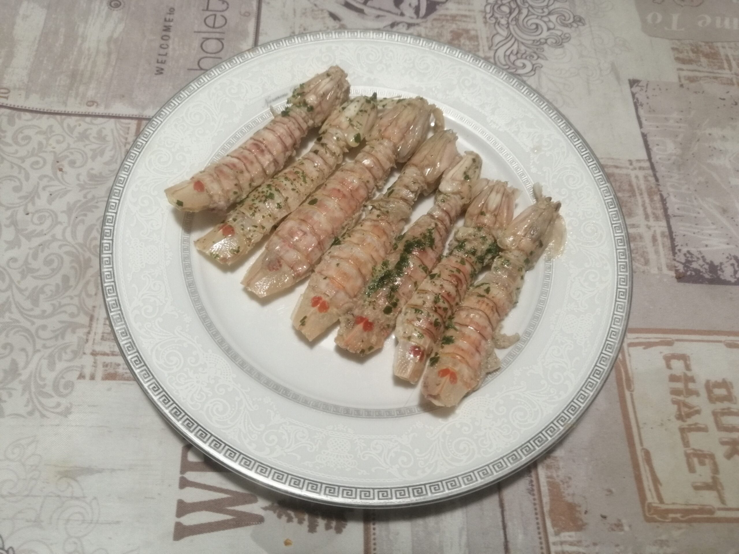 Canocchie al vino bianco