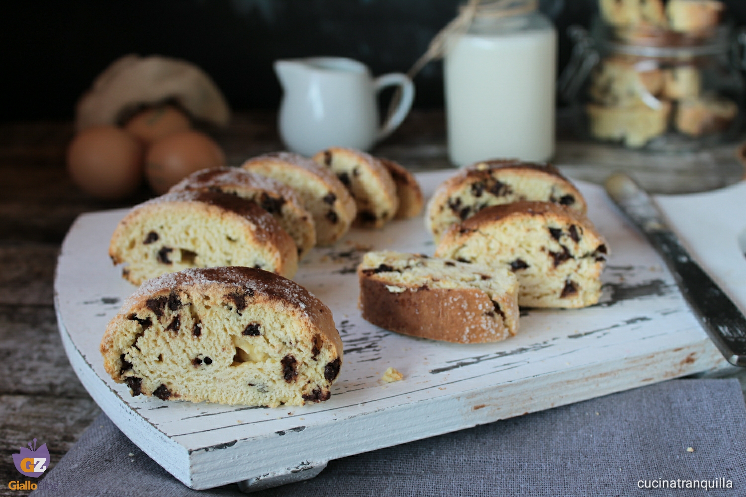 Cantuccioni al cioccolato