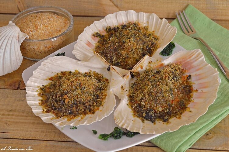 Capesante gratinate al forno