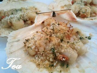 Capesante gratinate
