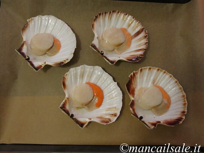 Capesante gratinate