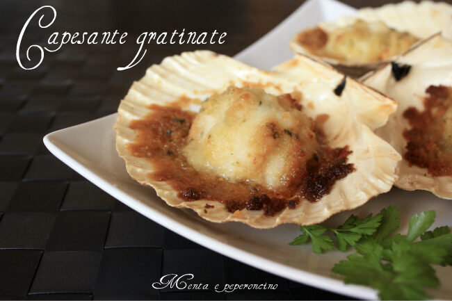 Capesante gratinate