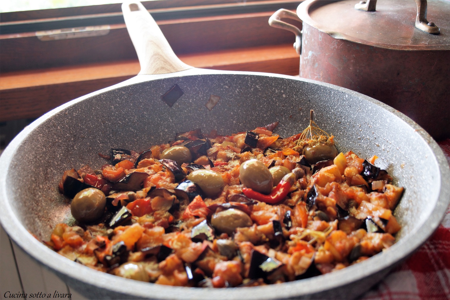 Caponata di melanzane (alla mia maniera..)