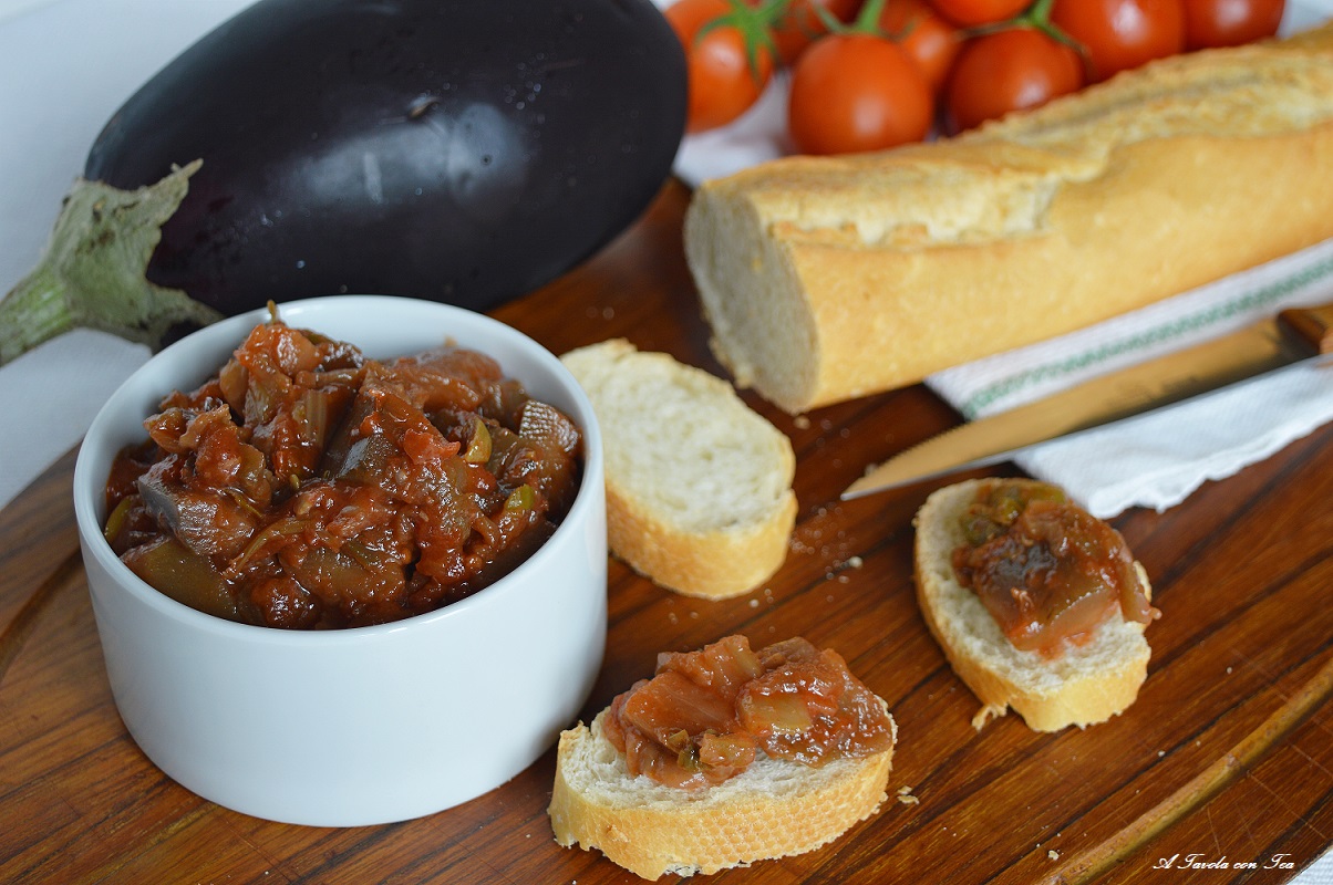 Caponata di melanzane con la crock pot – slow cooker