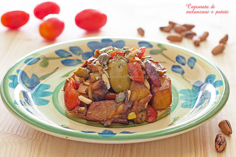 Caponata di melanzane e patate