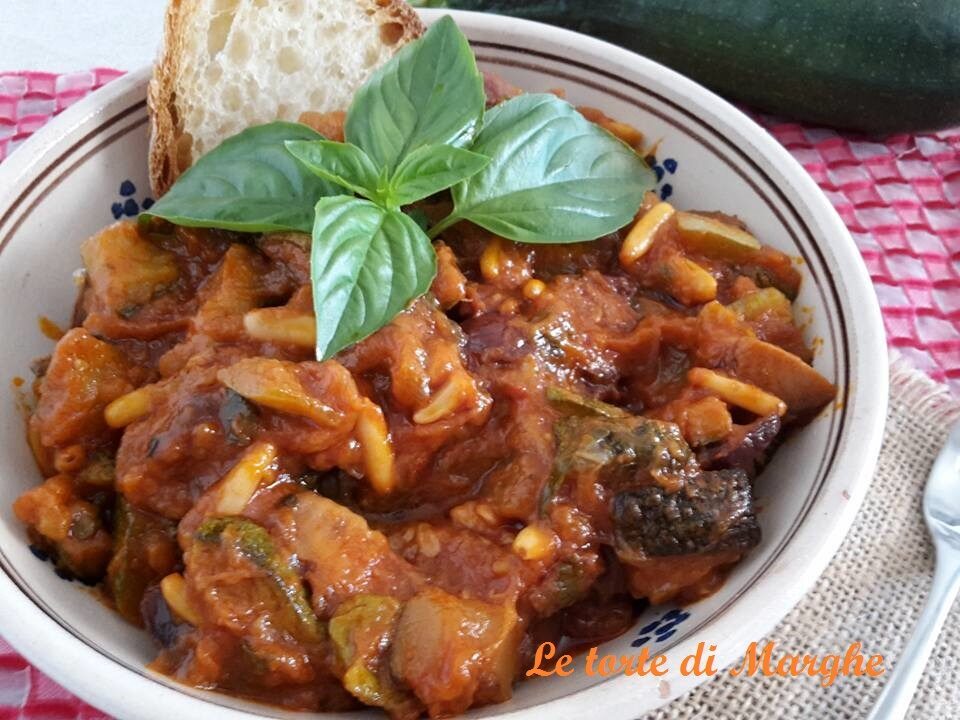 Caponata di zucchine alla siciliana