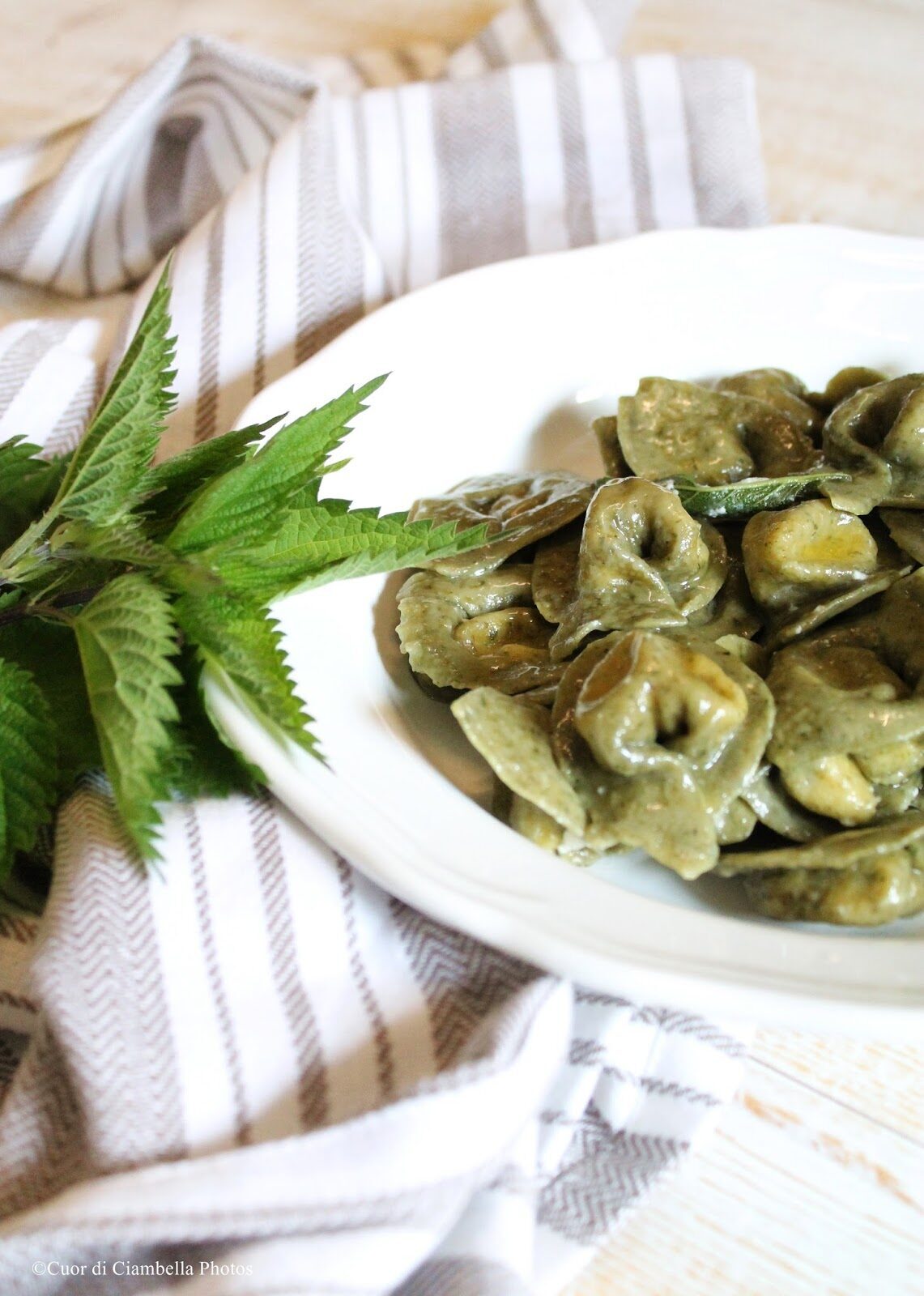 Cappellacci alle ortiche della mamma