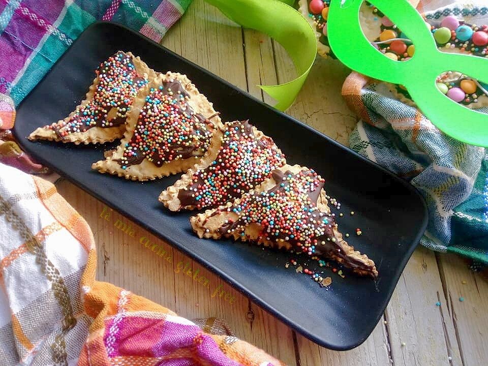 Cappelli di arlecchino al cioccolato