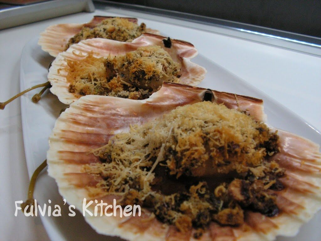 Cappesante gratinate