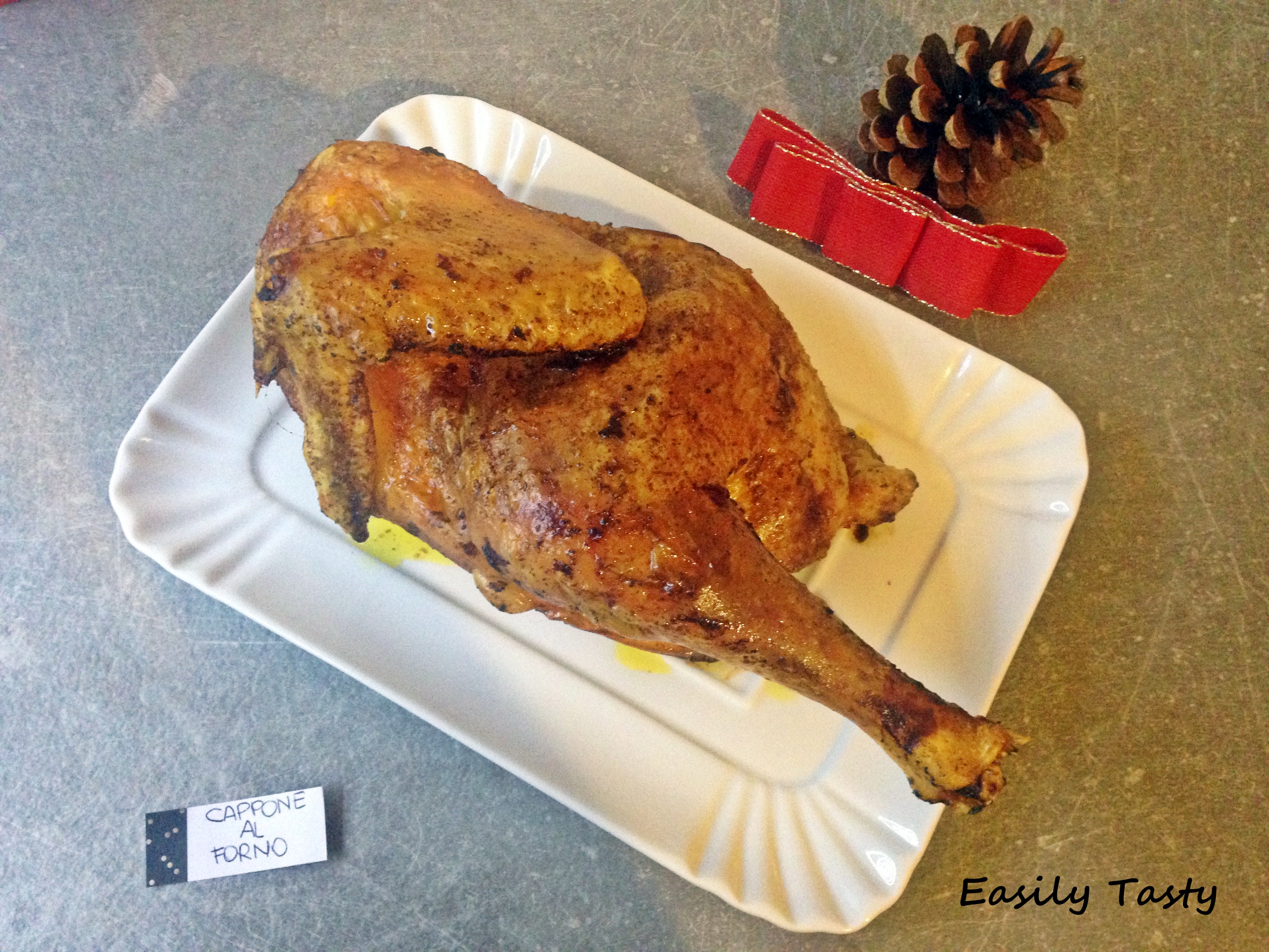 Cappone al forno
