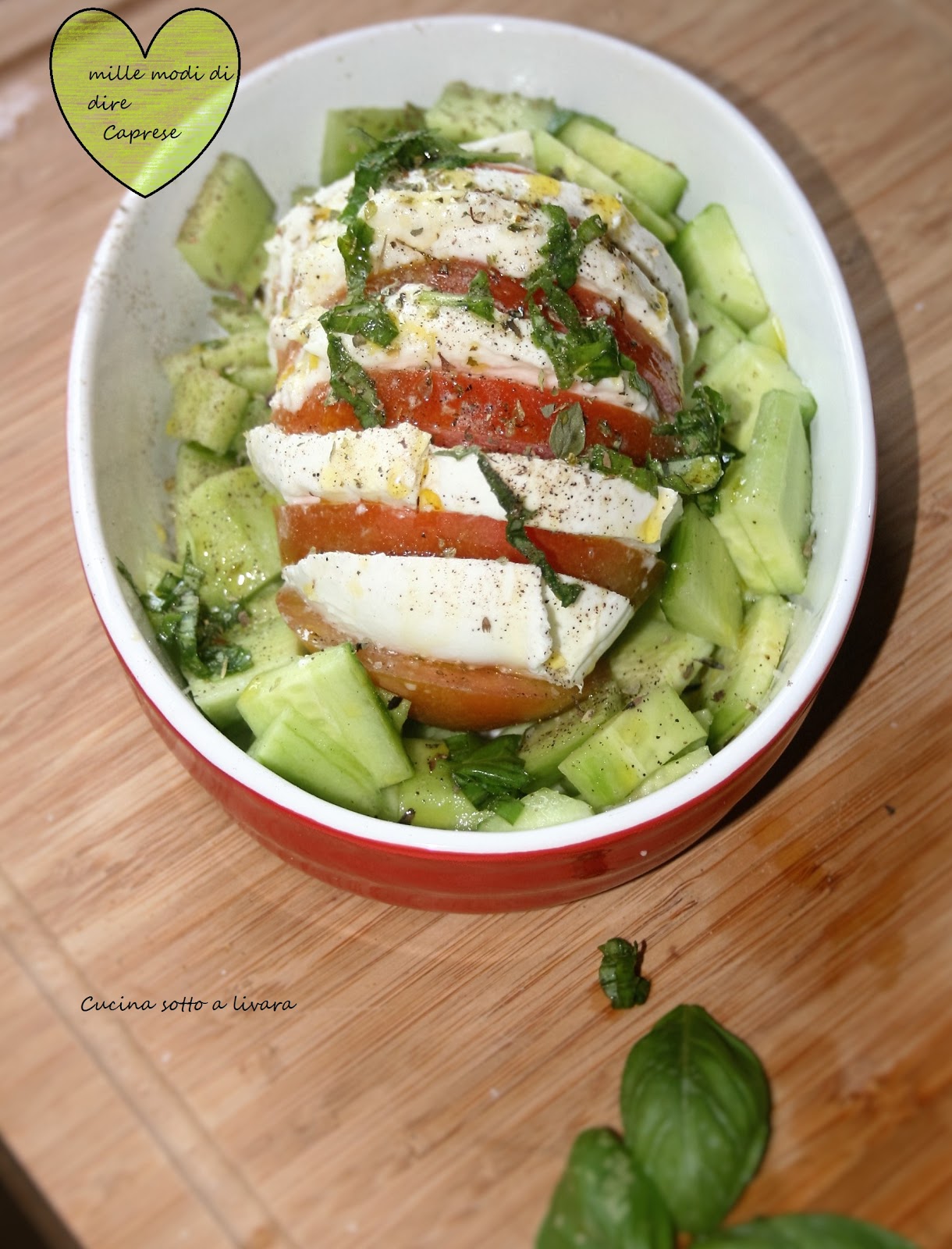 Caprese a modo mio