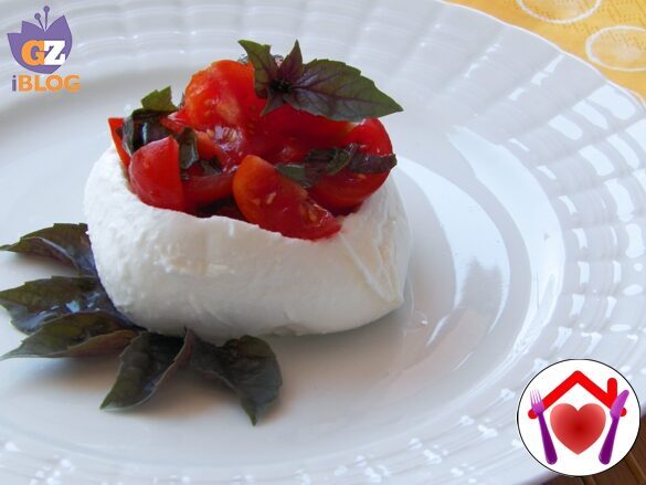 Caprese nella mozzarella