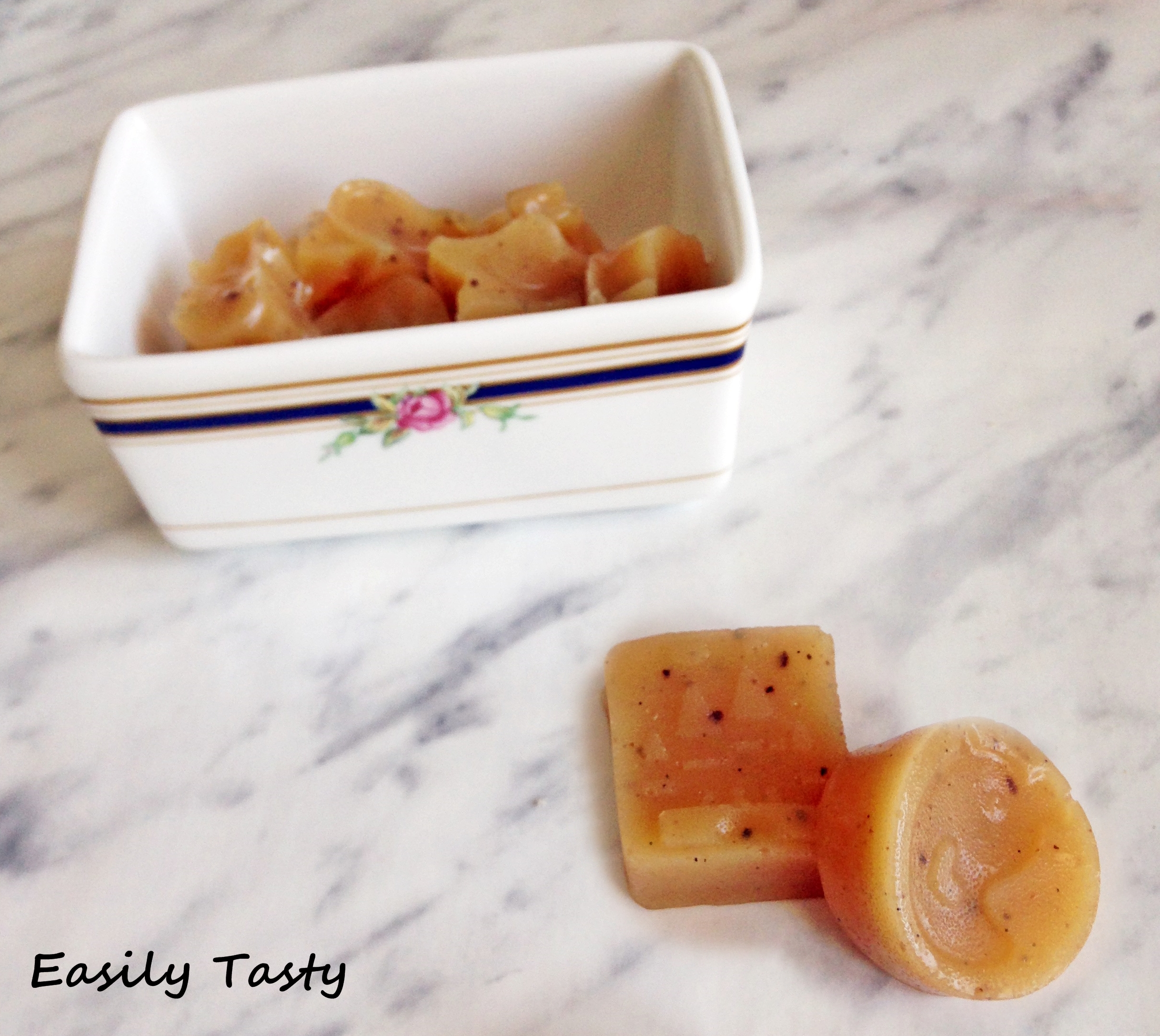 Caramelle mou al miele