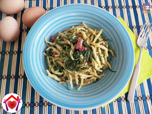 Carbonara agli agretti