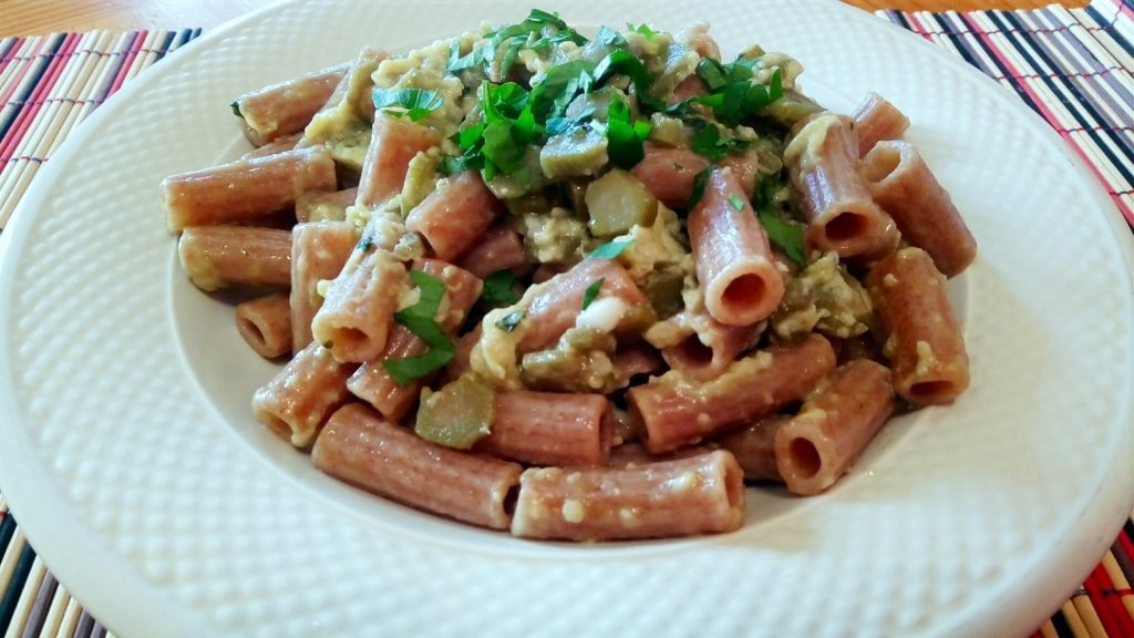 Carbonara coi gambi di carciofo
