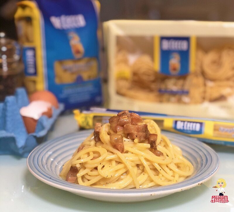 Carbonara con uova pastorizzate