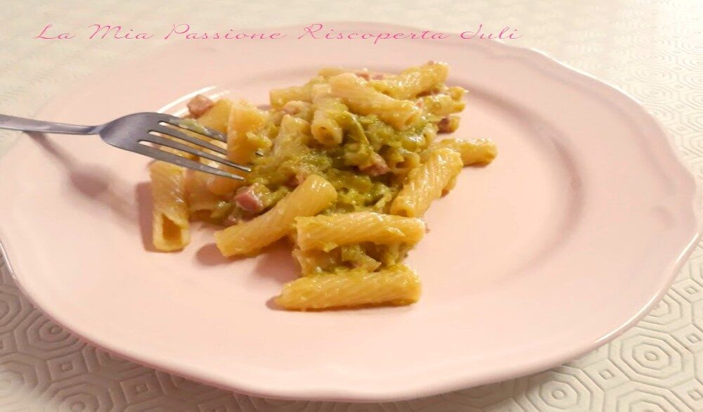 Carbonara con zucchina siciliana
