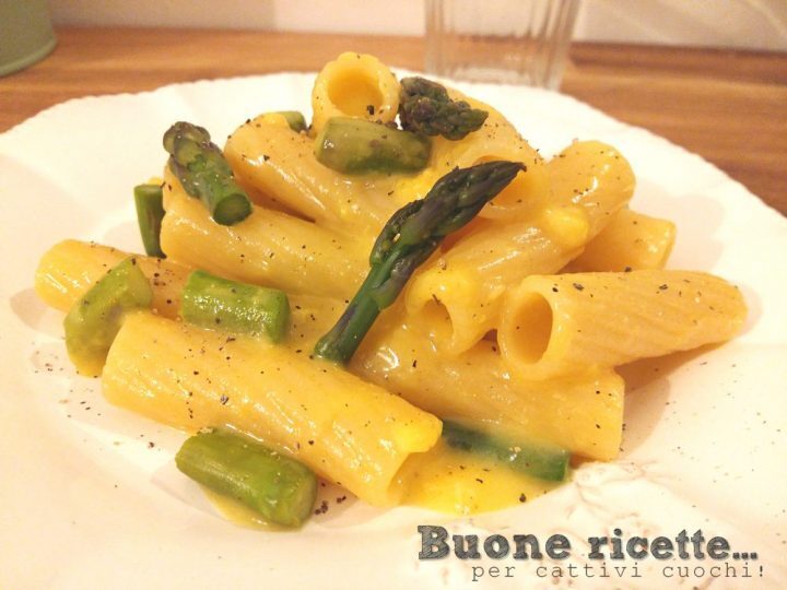 Carbonara di asparagi