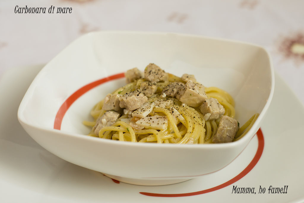 Carbonara di mare – ricetta veloce