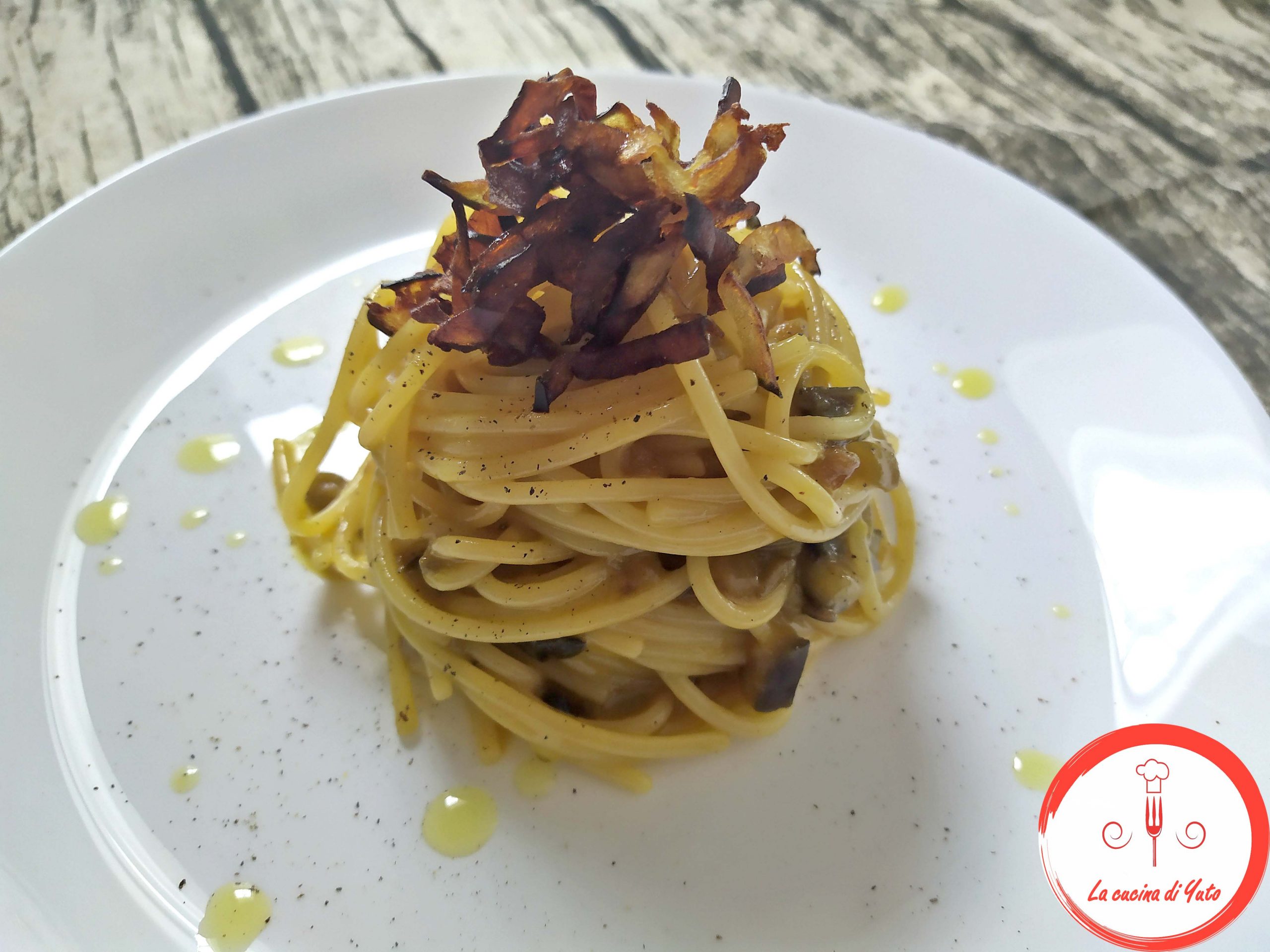 Carbonara di melanzane