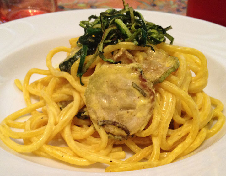 Carbonara di zucchine