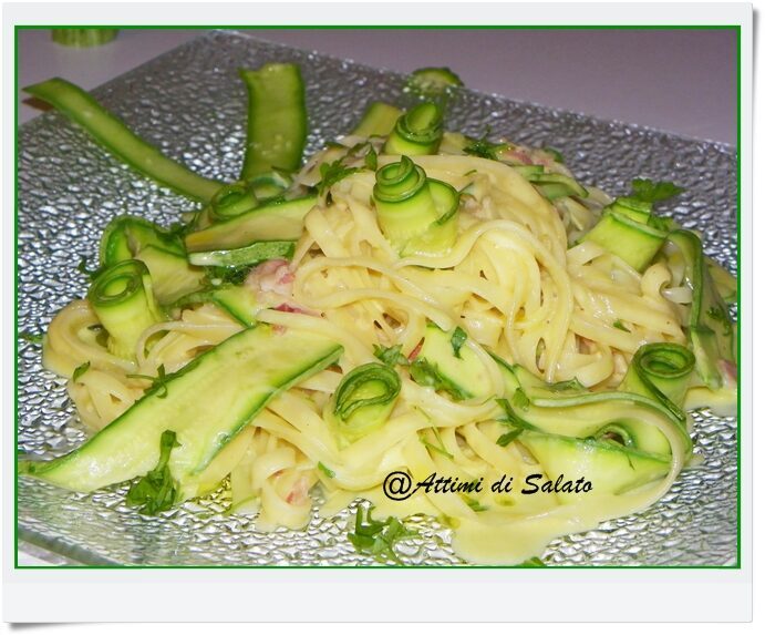 Carbonara di zucchine
