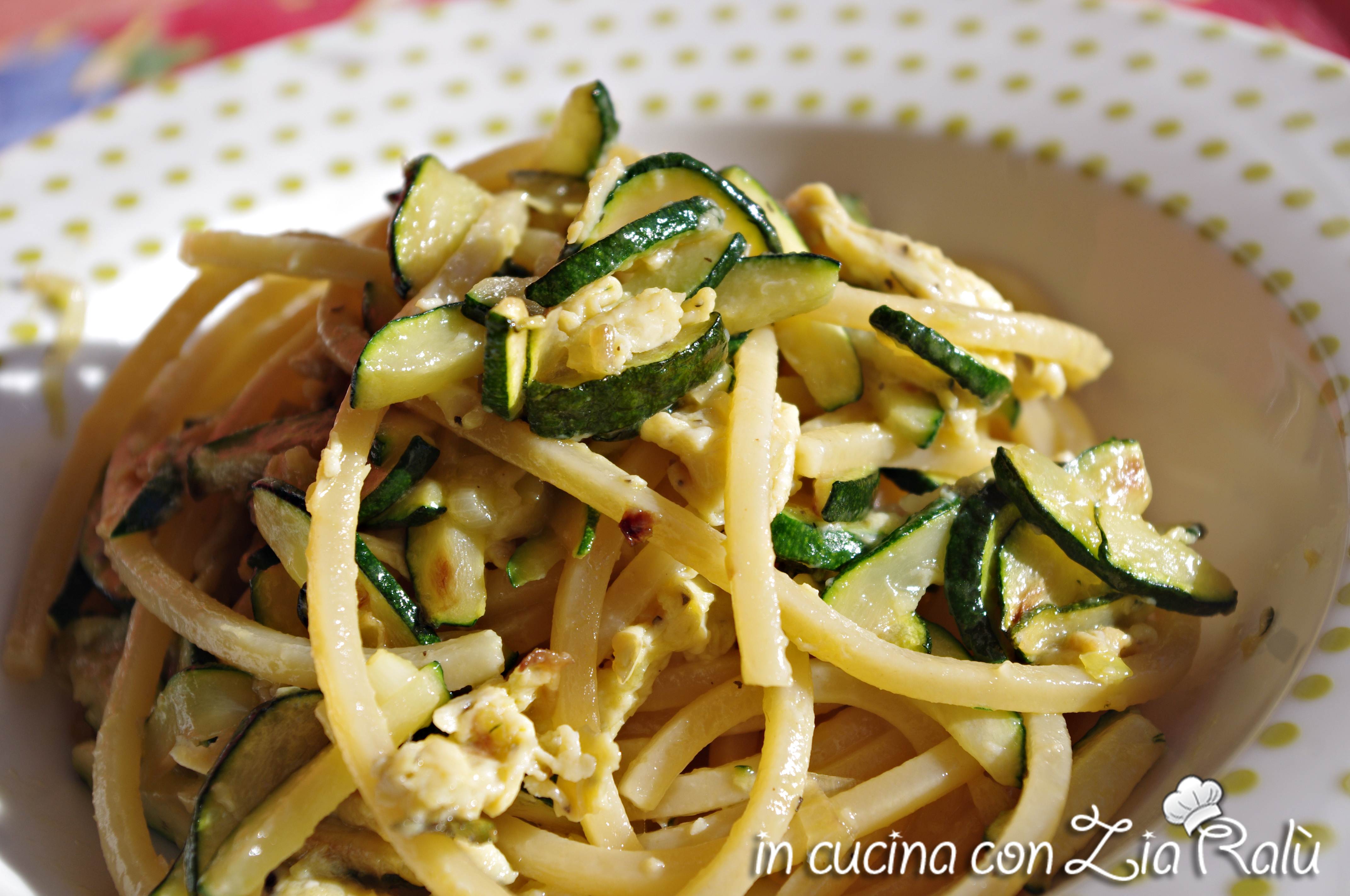 Carbonara di zucchine