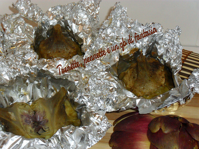 Carciofi al cartoccio