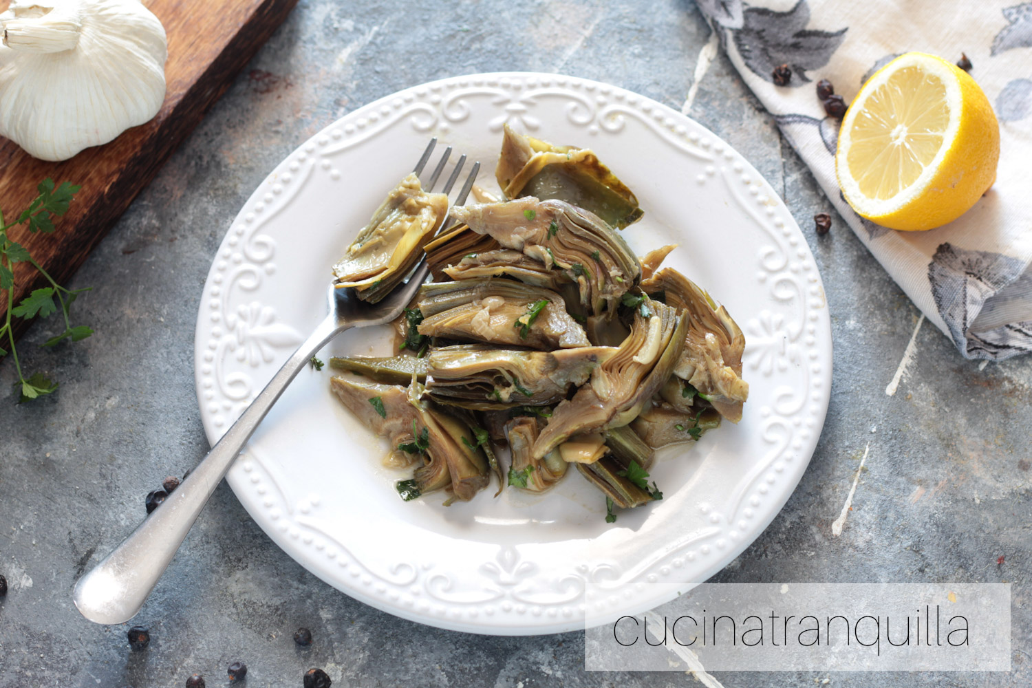 Carciofi al tegame